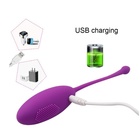 Виброяйцо, 7×3.5 см, 10 режимов, пульт ДУ, силикон, фиолетовый - Фото 5