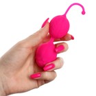 Шарики вагинальные Оки- Чпоки, для укрепления мышц влагалища, вес 45 г, розовый - Фото 5