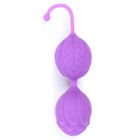 Шарики вагинальные Оки- Чпоки, для укрепления мышц влагалища, вес 45 г, фиолетовый - Фото 3