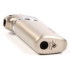 Зажигалка газовая для трубок Dong Cheng, пьезо, серебро - Фото 2