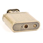 Зажигалка газовая для курения «Пламя», металлическая, пьезо - фото 32926243