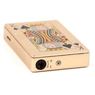 Зажигалка газовая «Король», металлическая, пьезо, фонарик, неоновый свет - Фото 3