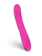 Вибратор реалистичной формы, со стимуляцией точки G, 22×3.8×3.1 см, розовый 9919748