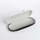 Футляр для очков на хлопушке, длина 16 см, бежевый - фото 65411066