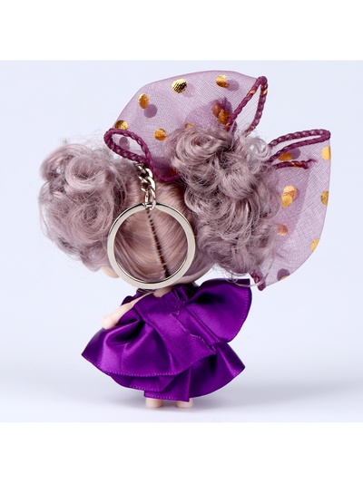 Брелок «Куколка» в платье, 9 см