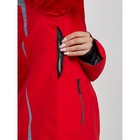 Костюм горнолыжный женский зимний, размер 50, цвет красный - Фото 9
