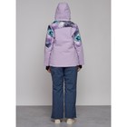 Куртка горнолыжная женская зимняя, размер 60, цвет фиолетовый - Фото 11
