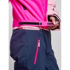 Комбинезон горнолыжный женский зимний, размер 46, цвет розовый - Фото 15