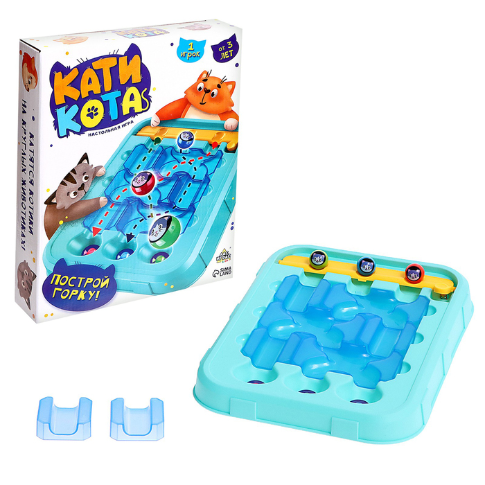 УЦЕНКА Настольная игра «Кати кота», 1 игрок, 3+ - Фото 1