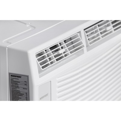 Кондиционер NORDFROST WC 05, оконный, до 15 м², класс С, 3 режима, белый
