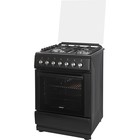 Плита NORDFROST GG 6062 B, газовая, 4 конфорки, 64 л, газовая духовка, чёрная - фото 51508092 Плита NORDFROST GG 6062 B, газовая, 4 конфорки, 64 л, газовая духовка, чёрная - фото 51508092