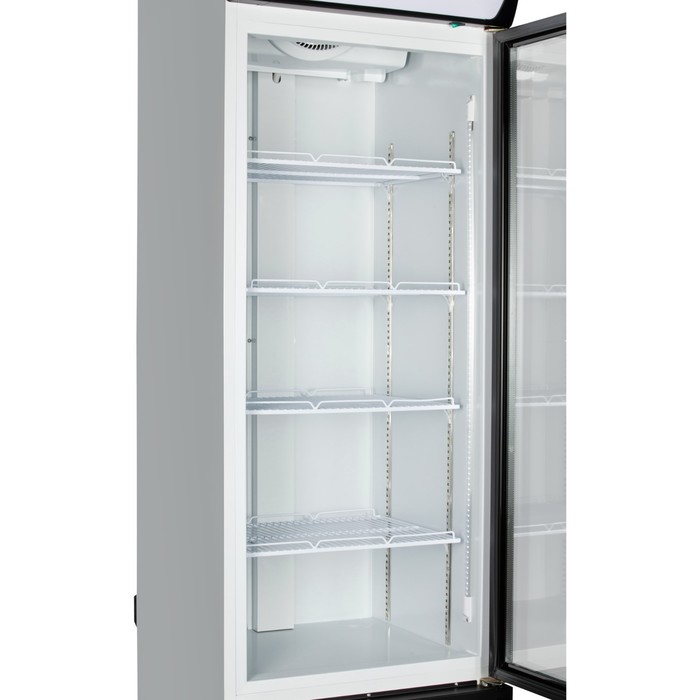 Холодильная витрина NORDFROST RSC 400 GB, класс С, 370 л, чёрно-белая - фото 1891844843