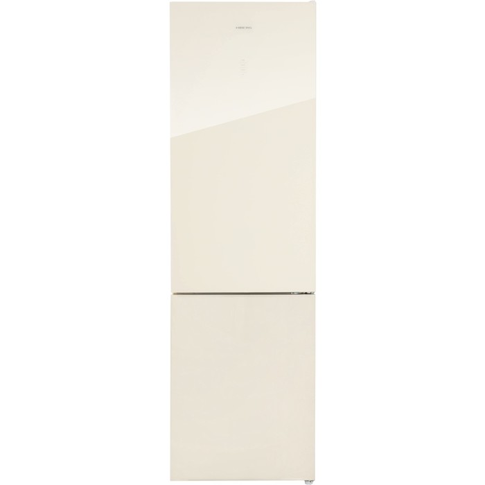 Холодильник HIBERG RFC-400DX NFGY inverter, двухкамерный, класс А++, 380л, бежевый - Фото 1