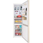 Холодильник HIBERG RFC-400DX NFGY inverter, двухкамерный, класс А++, 380л, бежевый - Фото 3
