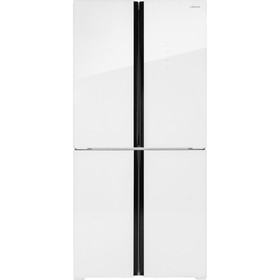 Холодильник HIBERG RFQ-500DX NFGW inverter, двухкамерный, класс А+, 545 л, белый