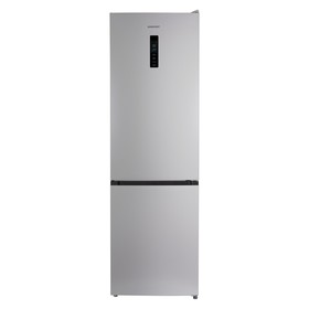 Холодильник NORDFROST RFC 390D NFS, двухкамерный, класс А+, 378 л, No Frost, серебристый