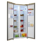 Холодильник NORDFROST RFS 484D NFH, двухкамерный, класс А++, 472 л, No Frost, бежевый - Фото 3