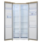 Холодильник NORDFROST RFS 484D NFH, двухкамерный, класс А++, 472 л, No Frost, бежевый - Фото 4