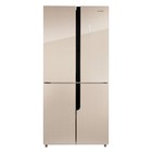 Холодильник NORDFROST RFQ 510 NFGY, двухкамерный, класс А+, 470 л, No Frost, бежевый - Фото 1