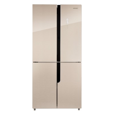 Холодильник NORDFROST RFQ 510 NFGY, двухкамерный, класс А+, 470 л, No Frost, бежевый