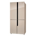 Холодильник NORDFROST RFQ 510 NFGY, двухкамерный, класс А+, 470 л, No Frost, бежевый - Фото 2