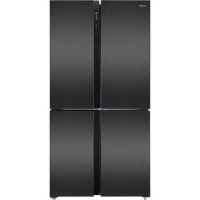 Холодильник HIBERG RFQ-500DX NFXd inverter, многокамерный, класс А+, 545 л, чёрный