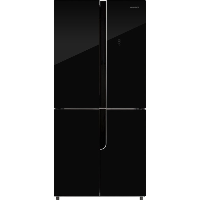 Холодильник NORDFROST RFQ 510 NFGB, многокамерный, класс А+, 470 л, No Frost, чёрный - Фото 1
