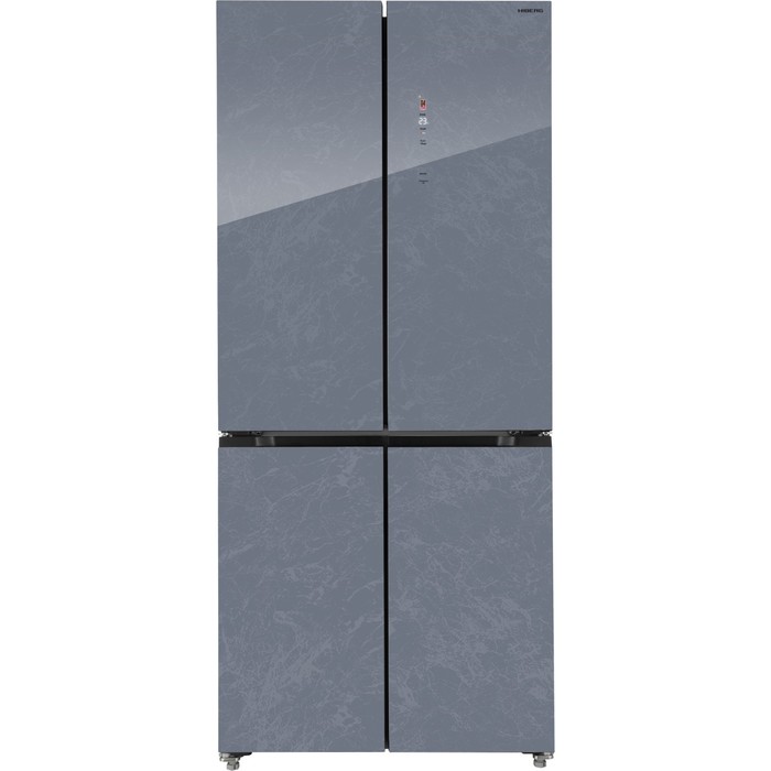 Холодильник HIBERG RFQ-600DX NFGС inverter, двухкамерный, класс А++, 526 л, серый - Фото 1