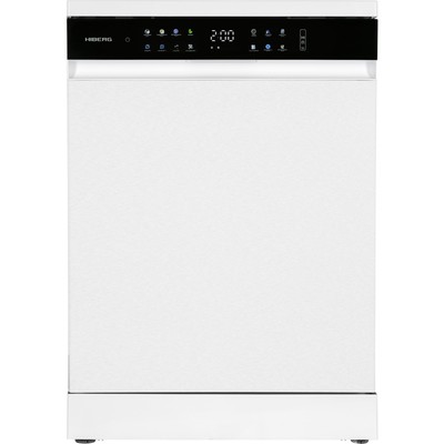 Посудомоечная машина HIBERG F68 1530 LW, класс А+++, 15 комплектов, 8 режимов, белая