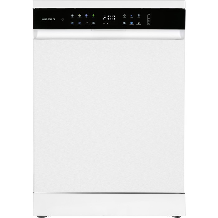 Посудомоечная машина HIBERG F68 1530 LW, класс А+++, 15 комплектов, 8 режимов, белая - Фото 1