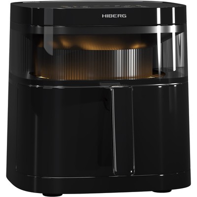 Аэрогриль HIBERG MGG 600 B, 2200 Вт, 80-200°C, 5.8 л, чёрный
