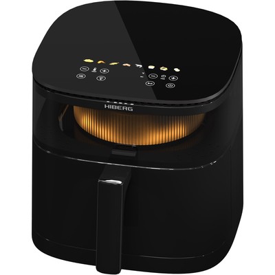 Аэрогриль HIBERG MDC 600 B, 1700 Вт, 80-200°C, 5.8 л, чёрный