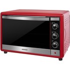 Мини-печь NORDFROST RC 450 ZR pizza, 2000 Вт, 45 л, 100-250°С, гриль, конвекция, красная - Фото 2