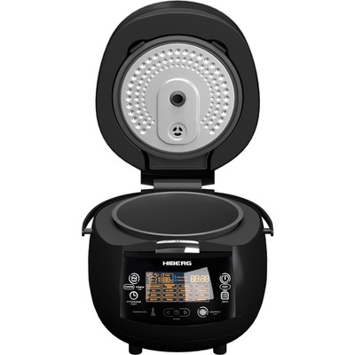 Мультиварка HIBERG MC 590 BB, 860 Вт, 5 л, 18 программ, керамическое покрытие, чёрная