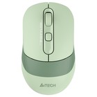 Мышь A4Tech Fstyler FB10C зеленый оптическая (2400dpi) беспроводная BT/Radio USB (4but) - фото 51512020