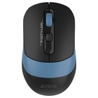 Мышь A4Tech Fstyler FB10C черный/синий оптическая (2400dpi) беспроводная BT/Radio USB (4but   102939 - фото 51512030