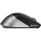 Мышь A4Tech Fstyler FB35CS серый/черный оптическая (2000dpi) silent беспроводная BT/Radio U   102939 - Фото 3