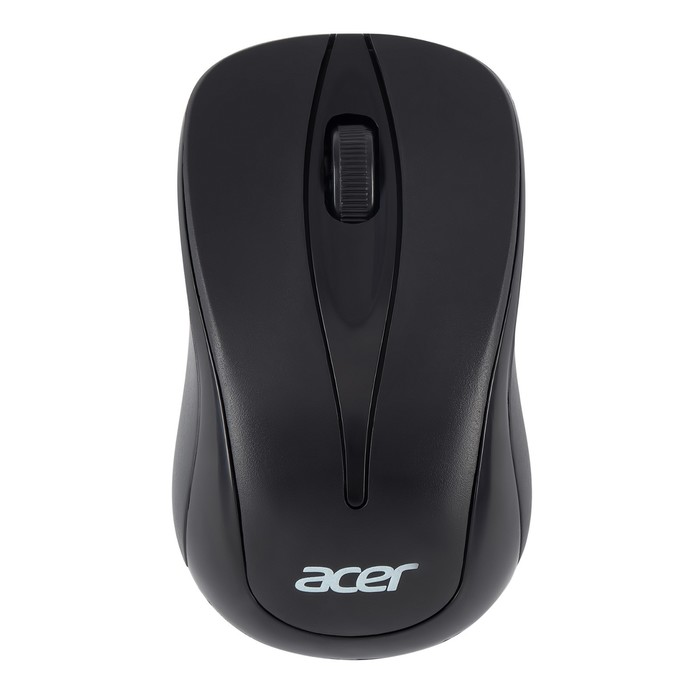Мышь Acer OMR131 черный оптическая (1000dpi) беспроводная USB для ноутбука (2but) - Фото 1