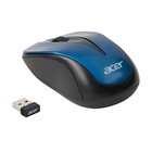 Мышь Acer OMR132 синий/черный оптическая (1000dpi) беспроводная USB для ноутбука (2but) - Фото 6