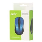 Мышь Acer OMR132 синий/черный оптическая (1000dpi) беспроводная USB для ноутбука (2but) - Фото 8