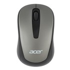 Мышь Acer OMR134 серый оптическая (1000dpi) беспроводная USB для ноутбука (2but) - фото 51512308