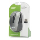 Мышь Acer OMR134 серый оптическая (1000dpi) беспроводная USB для ноутбука (2but) - Фото 8