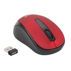 Мышь Acer OMR136 красный оптическая (1000dpi) беспроводная USB для ноутбука (2but) - фото 51512330