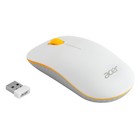 Мышь Acer OMR200 желтый оптическая (1200dpi) беспроводная USB для ноутбука (2but) - Фото 6