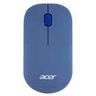 Мышь Acer OMR200 синий оптическая (1200dpi) беспроводная USB для ноутбука (2but) - фото 51512415