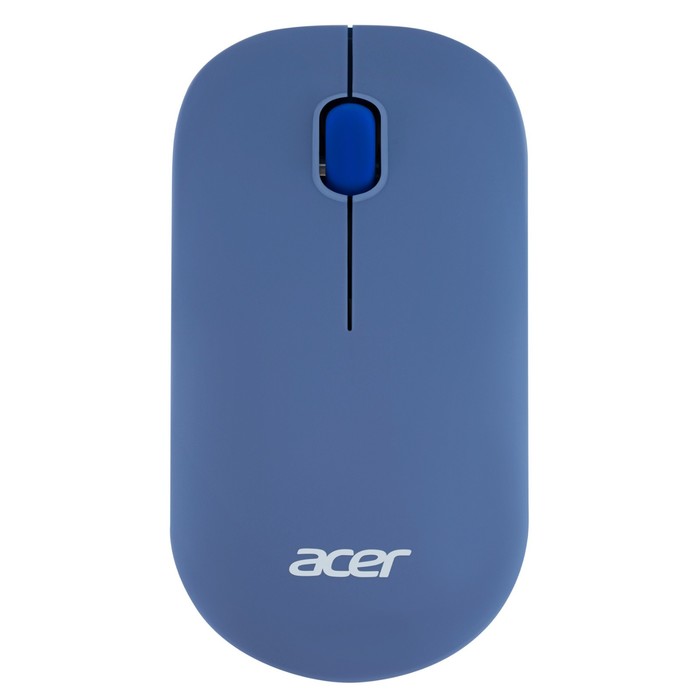 Мышь Acer OMR200 синий оптическая (1200dpi) беспроводная USB для ноутбука (2but) - Фото 1