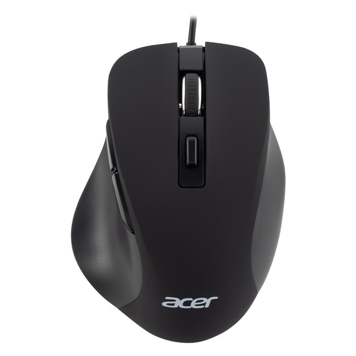 Мышь Acer OMW120 черный оптическая (2000dpi) USB (6but) - Фото 1