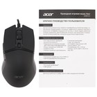 Мышь Acer OMW121 черный оптическая (6400dpi) USB (6but) - Фото 10