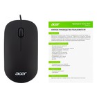 Мышь Acer OMW122 черный оптическая (1200dpi) USB (3but) - Фото 9