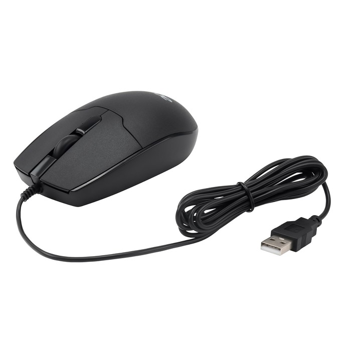 Мышь Acer OMW126 черный оптическая (1000dpi) USB (2but) - фото 51512459